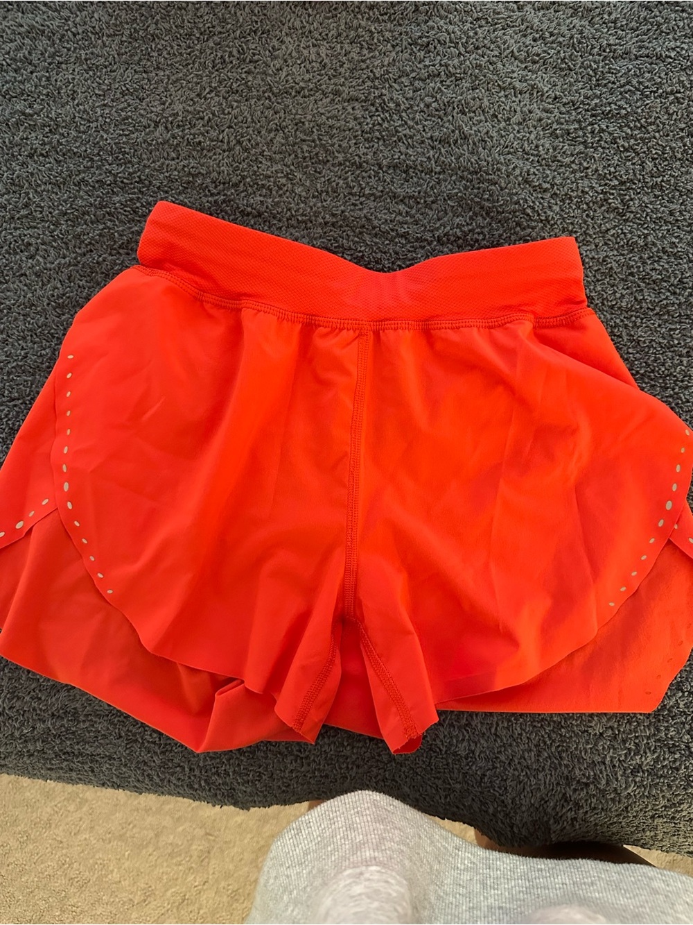 Lululemon red shorts
